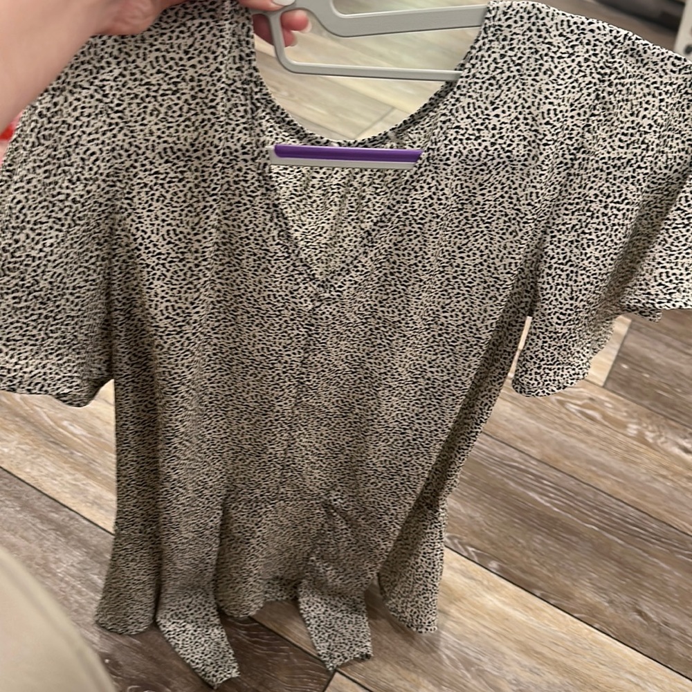 Small blouse from Marshall’s that ties in the front.